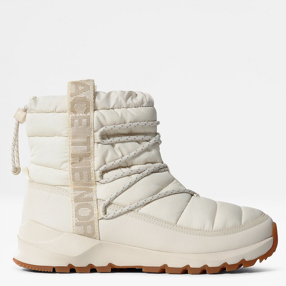 The North Face Boots Womens Australia - The North Face Thermoball™ Lace-Up White (CSR-237896)